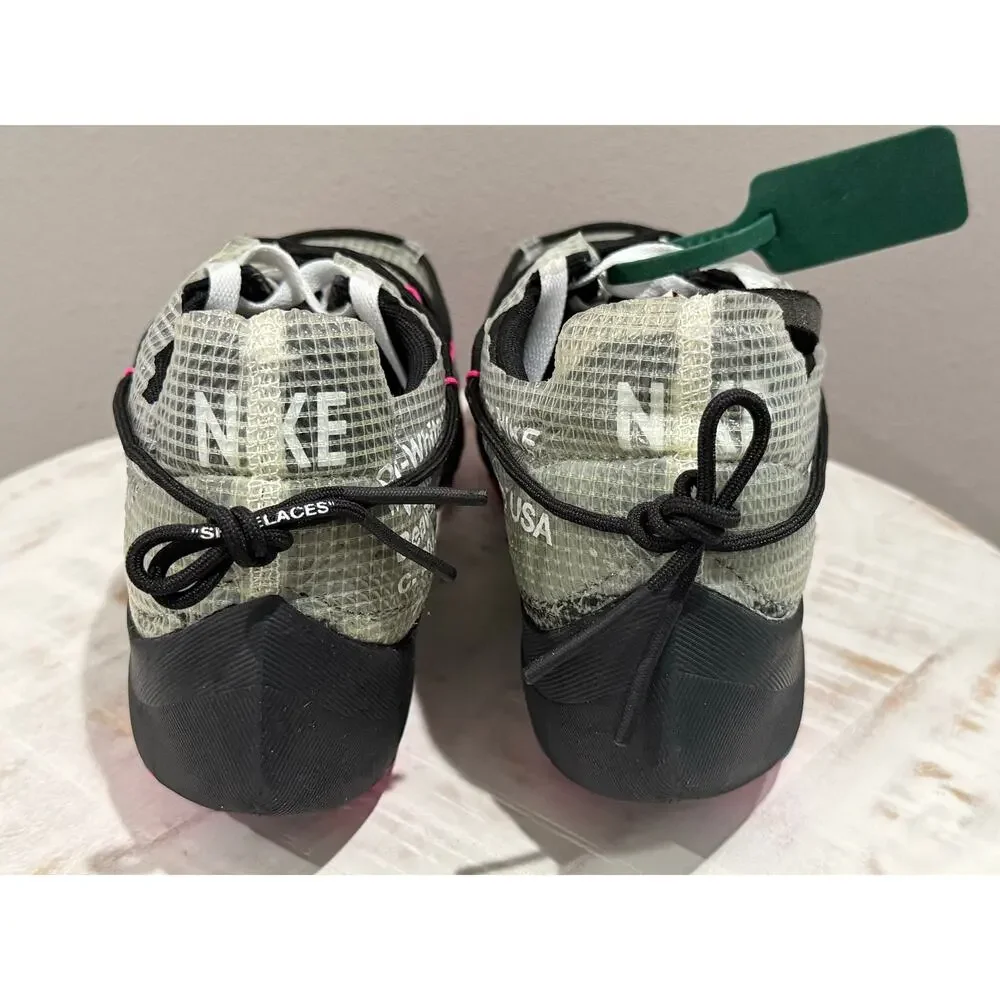Nike Vapor Street Off-White Black Laser Fuchsia Size 9.5m 11w CD8178-001